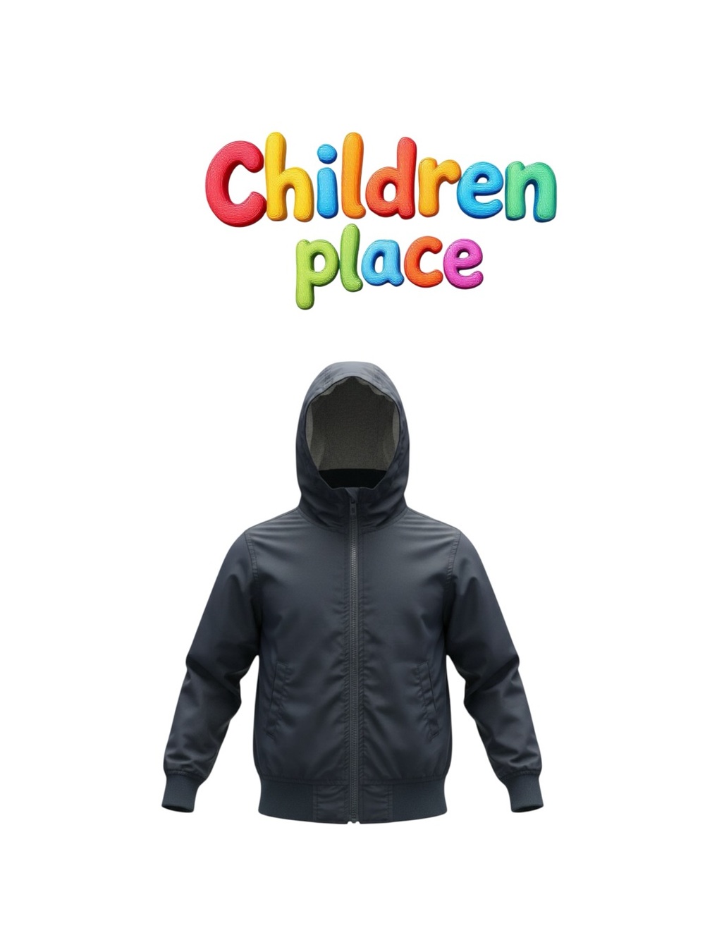 The Children's Place Navy Hooded Jacket size 5/6